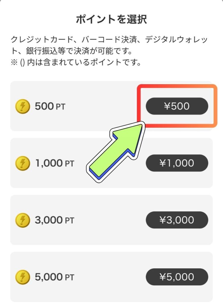 DOPA支払い手順2