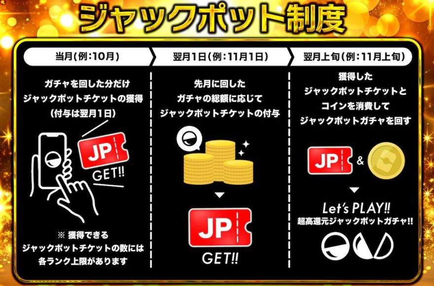 オリパワンジャックポット制度